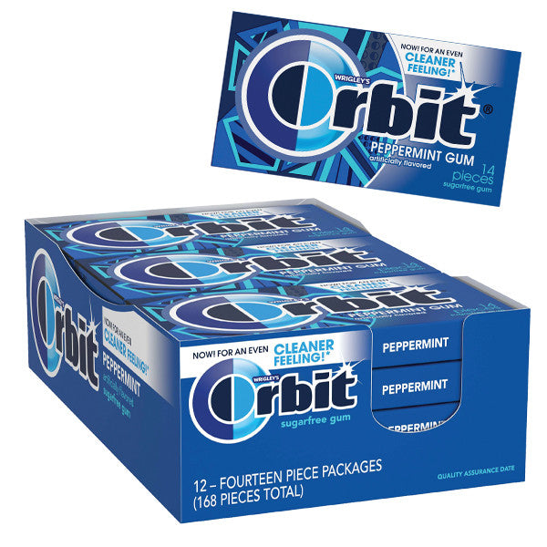 Orbit Gum - Peppermint - 12 Ct