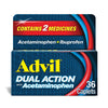 Advil - Caplets Dual Action - 36 Tabs
