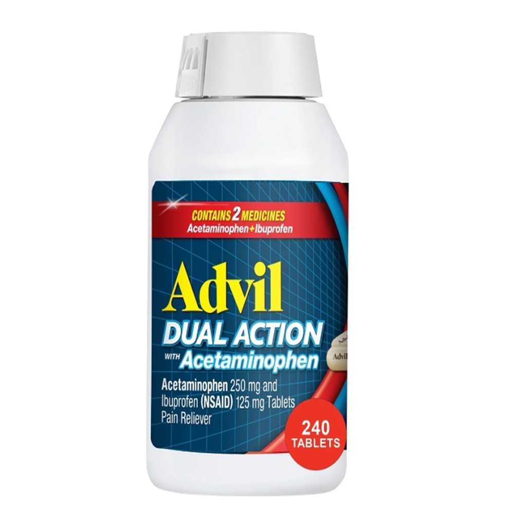 Advil - Dual Action Back Pain - 240 Tabs