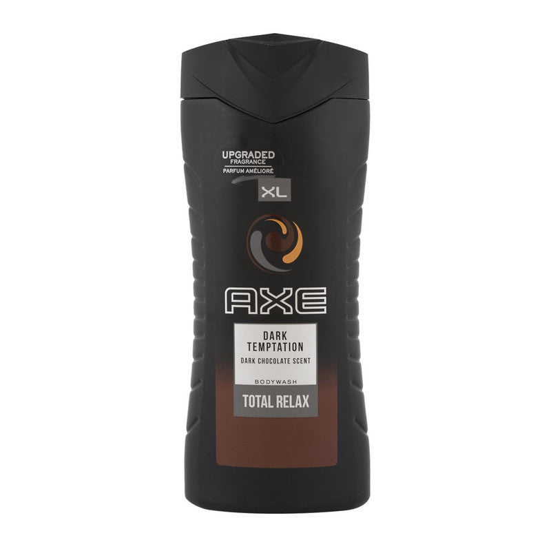AXE BODY WASH 400ML=13.5OZ DARK TEMPTATION TOTAL RELAX PK12