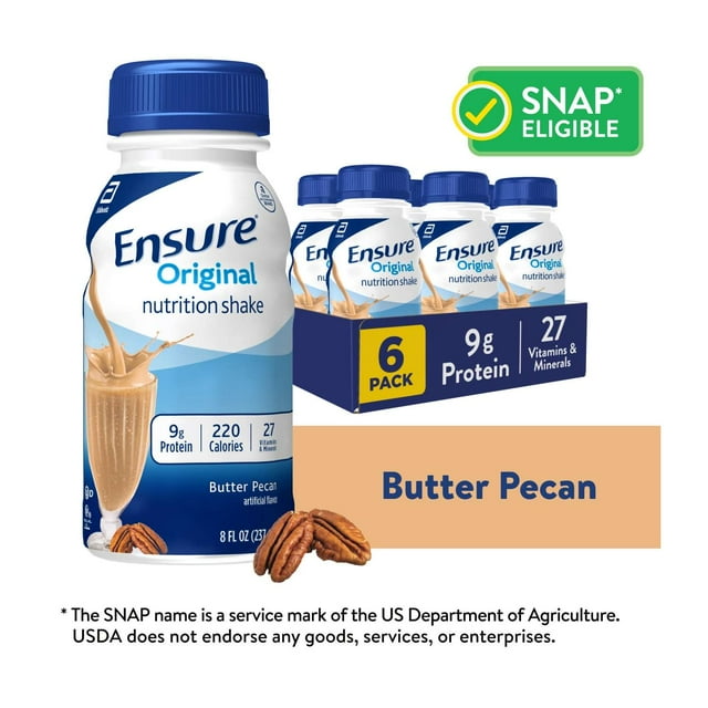 Ensure - Butter Pecan - 8 Oz - 6 Pack