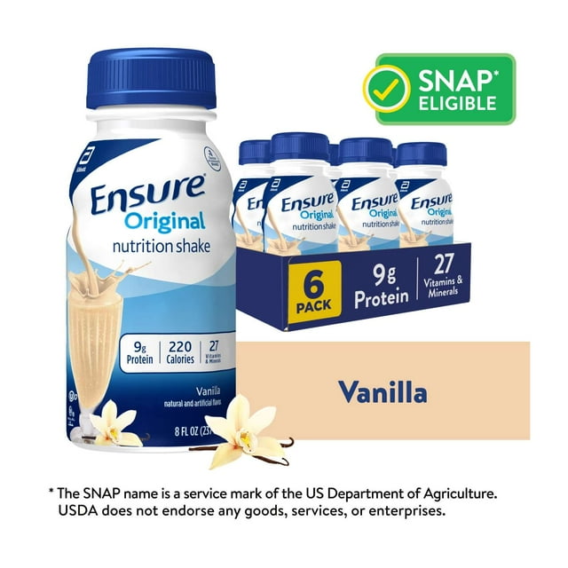 Ensure - Vanilla - 8 Oz - 6 Pack