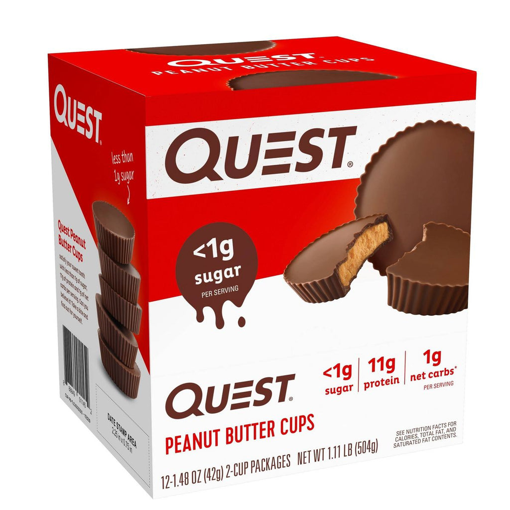 Quest - Confection Cups Peanut Butter - 12/12 Ct