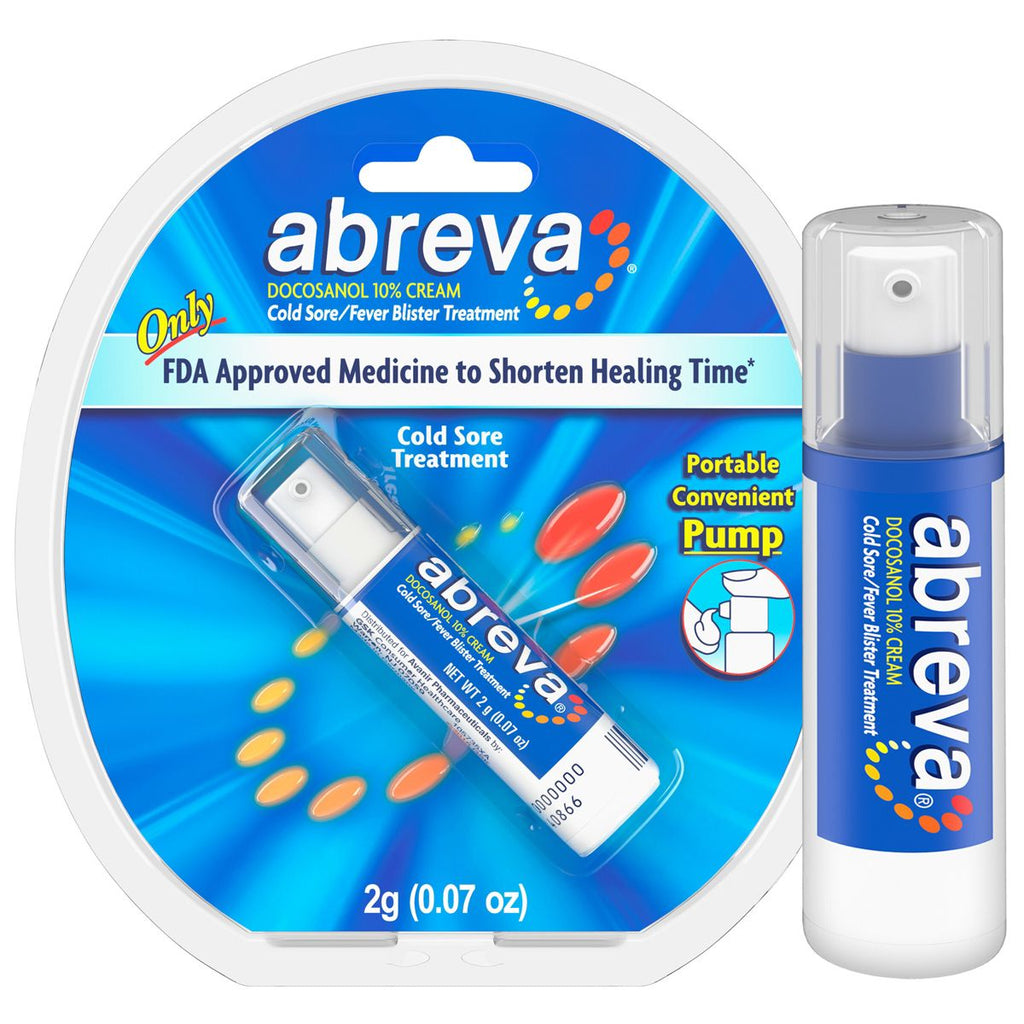 Abreva - Cold Sore Pump - 0.07 Oz
