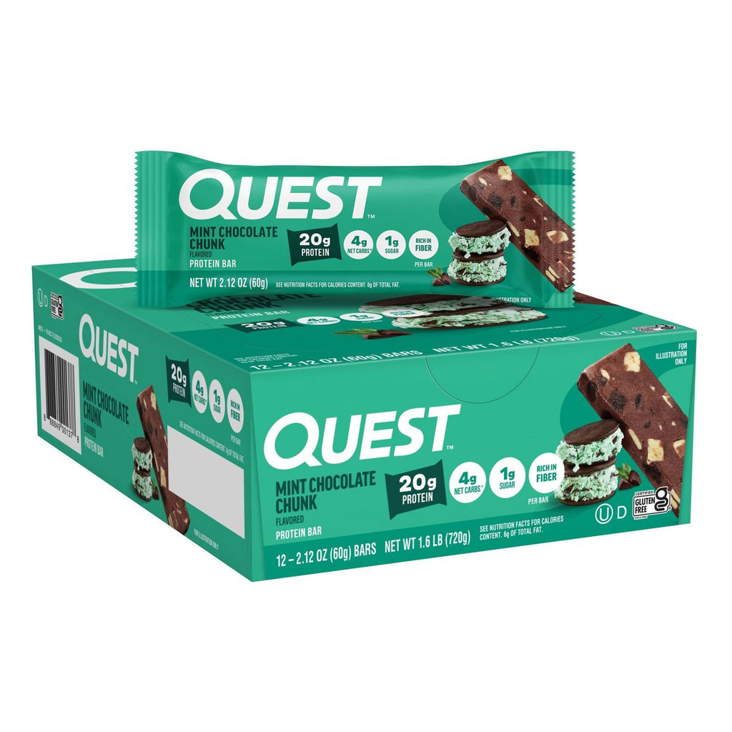 Quest - Bars - Mint Choc Chunk - 12/12 Ct