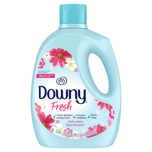 Downy Fresh, Non-Concentrated LQ Fabric Softener,Sweet Summer,125oz  CASE PK 4
