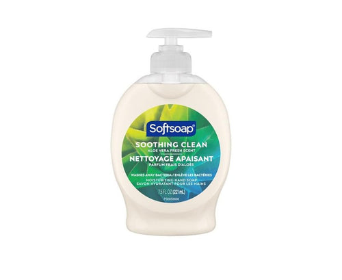 SOFTSOAP HAND SOAP ALOE VERA 7.5OZ/221ML CASE PK 6