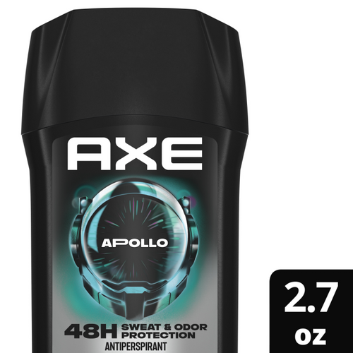 Axe DEO FOR MEN Invisible Solid Apollo 2.7oz CASE PK 12