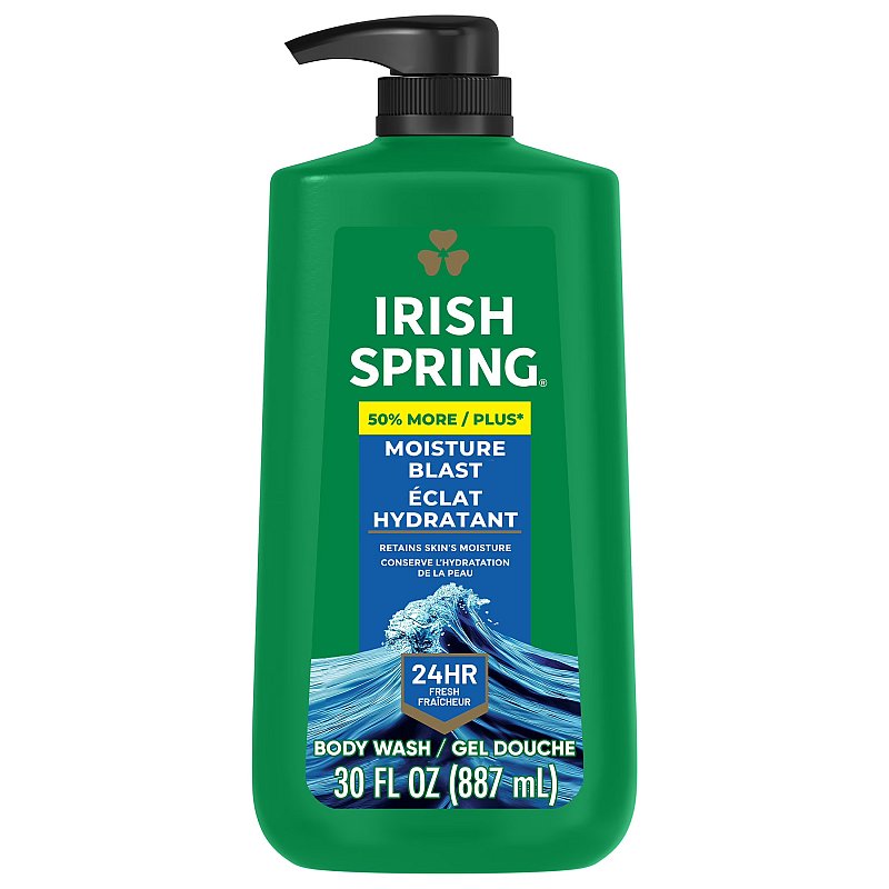 IRISH SPRING BW 30oz. MOISTURE BLAST BODY CASE PK  4