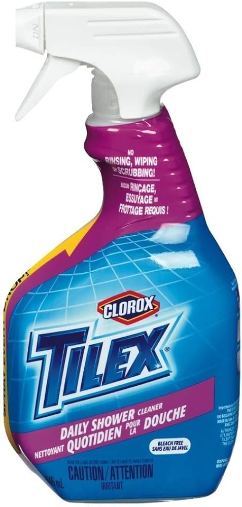 CLOROX TILEX DAILY SHOWER SPRAY 32oz. CASE PK 9