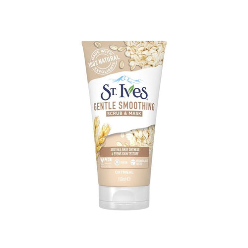 ST.IVES FACIAL SCRUB 150 ML GENTLE SMOOTHING OATMEAL CASE PK 6