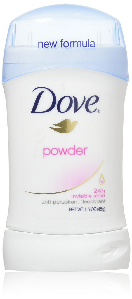 DOVE DEO INVISABLE SOLID POWDER 1.6OZ  CASE PK 12