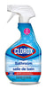 CLOROX BATHROOM CLEANER SPRAY 30oz. CASE PK 9