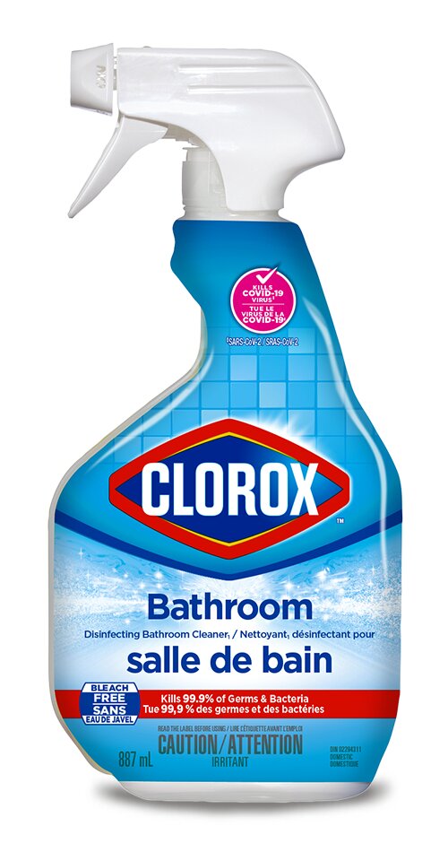 CLOROX BATHROOM CLEANER SPRAY 30oz. CASE PK 9