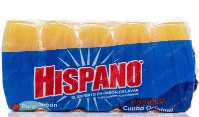 Hispano Soap, Familiar - 5 Pack (Case of 20)