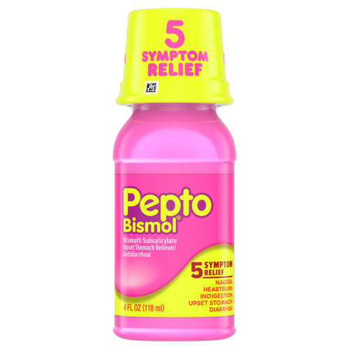 Pepto Bismol Liquid for,Original Flavor 4 oz,  CASE PK 12