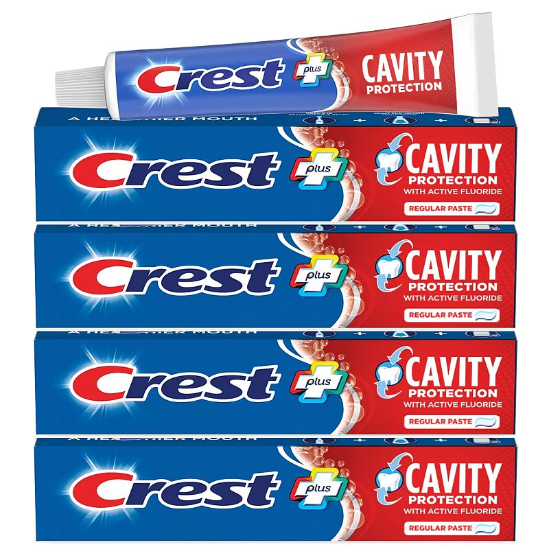 CREST CAVITY REGULAR PASTE 8.2 OZ CASE PK 40