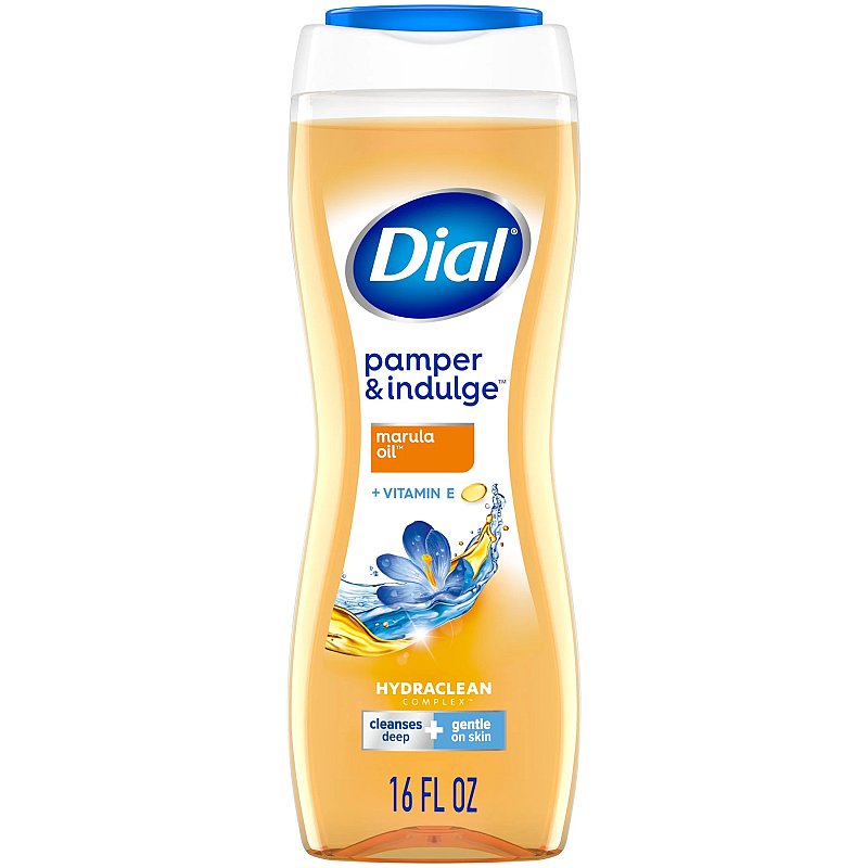 DIAL BODY WASH MARULA OIL 16 OZ CASE PACK 6
