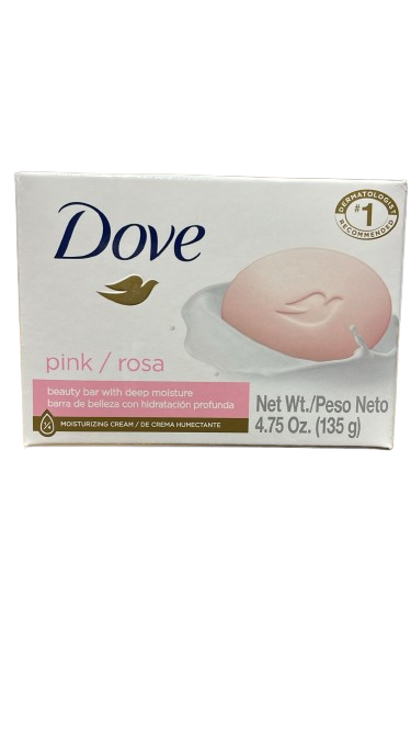 DOVE BAR SOAP 135GM ROSE CASE PACK 48