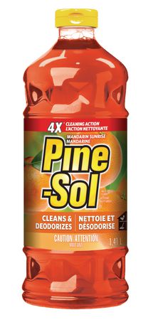 PINE-SOL CLEANER MANDARIN SUNRISE 47.OZ-1.4 LTR CASE PK 8
