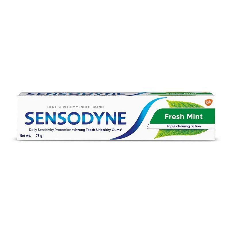 SENSODYNE TOOTHPASTE FRESH MINT  75ML/2.5 OZ CASE PK 72