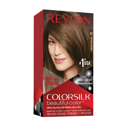 REVLON # 41 MEDIUM BROWN CASE PACK 12