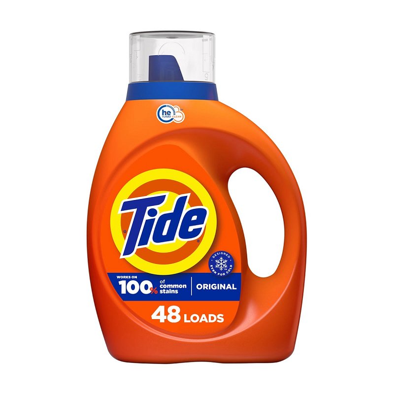 TIDE LQ LAUNDRY DETERGENT 63 OZ CASE PK 6