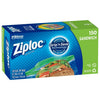 ZIPLOC SANWICH AND SNACK BAGS PLASTIC STORAGE 150CT CASE PK 9
