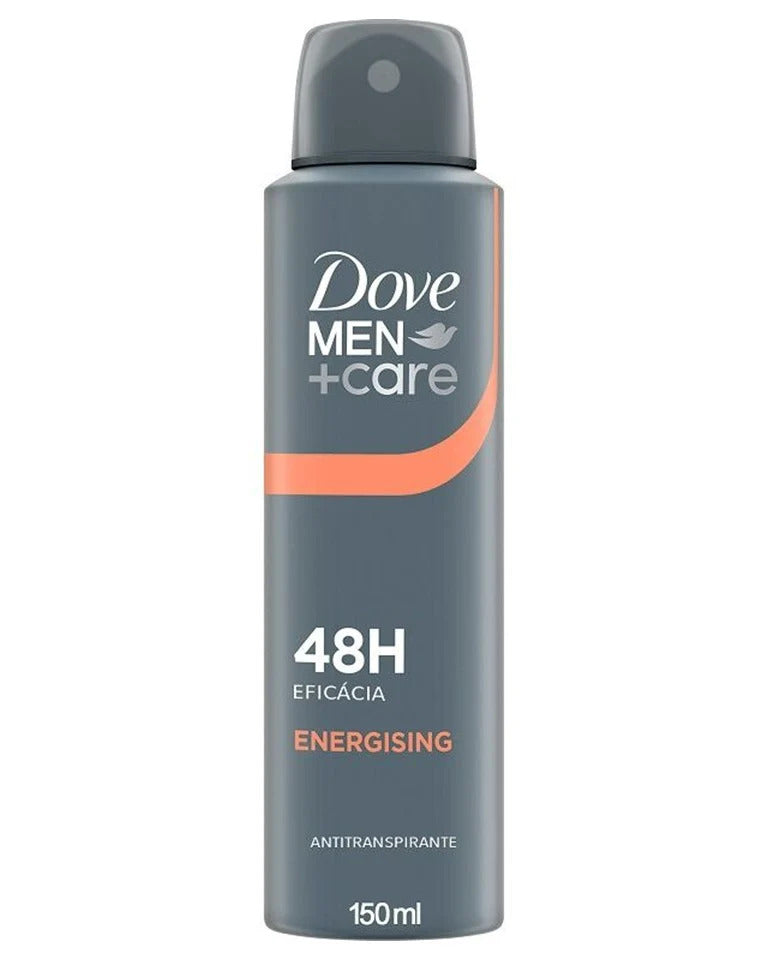 DOVE DEO SPRAY MEN ENERGISING 150 ML CASE PK 6