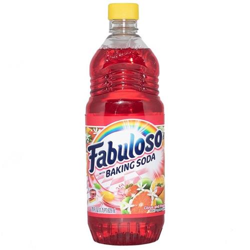 FABULOSO CLEANER W/BAKING SODA&FRUITS 28.OZ 12PK