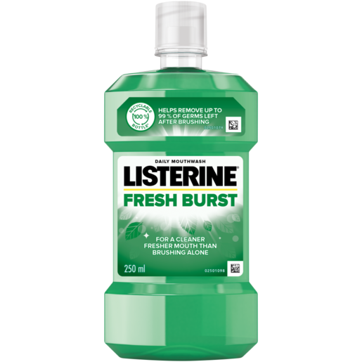 LISTERINE FRESHBURST 250ML CASE PK 12