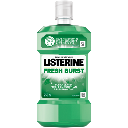 LISTERINE FRESHBURST 250ML CASE PK 12