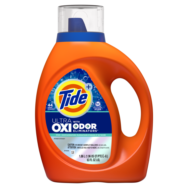 TIDE LQ LAUNDRY ULTRA OXI 63 OZ CASE PK 4