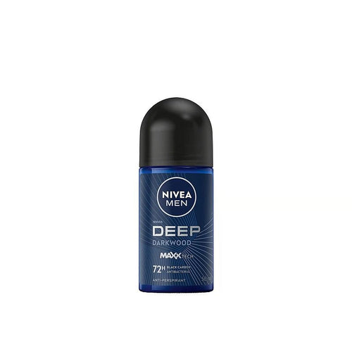 NIVEA DEODORANT ROLL ON MEN DEEP 50 ML CASE PK 6