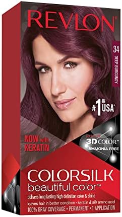 REVLON # 34 DEEP BURGUNDY CASE PACK 12