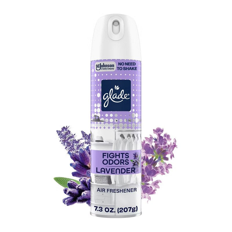 GLADE AIR FRESHENER LAVENDER 7.3 OZ CASE PK 6