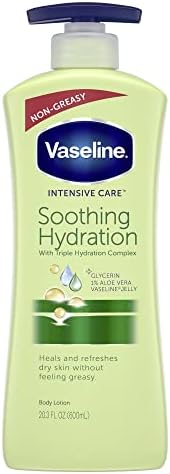 VASELINE LOTION SOOTHING HYDRATION 600ML/20.3OZ CASE PK 12