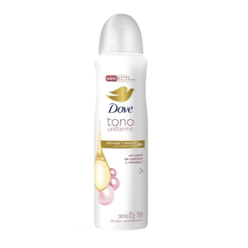 DOVE SPRAY CALENDULA & VITAMIN E 150 ML CASE PK 12