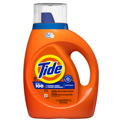 TIDE LQ LAUNDRY HE ORIGINAL 34OZ CASE PK 6