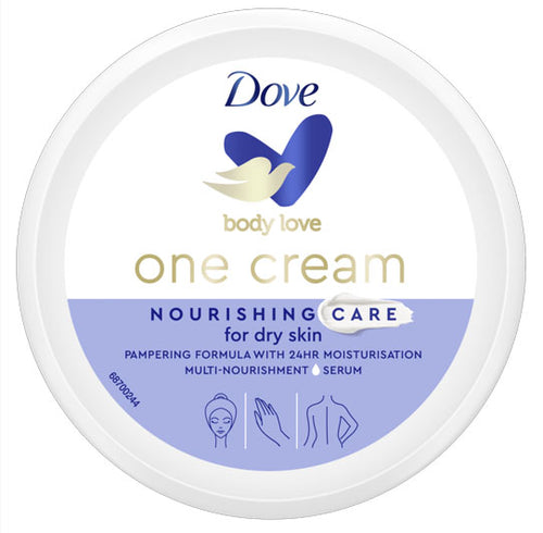 DOVE BODY CREAM NOURISHING 250 ML CASE PK 6