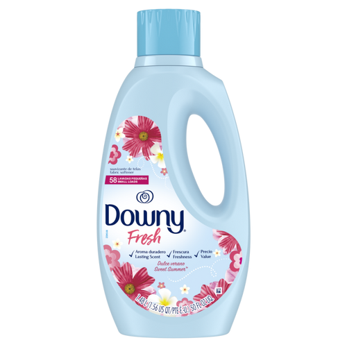 Downy Fresh, Non-Concentrated Liquid Sweet Summer, 50oz CASE PK 4
