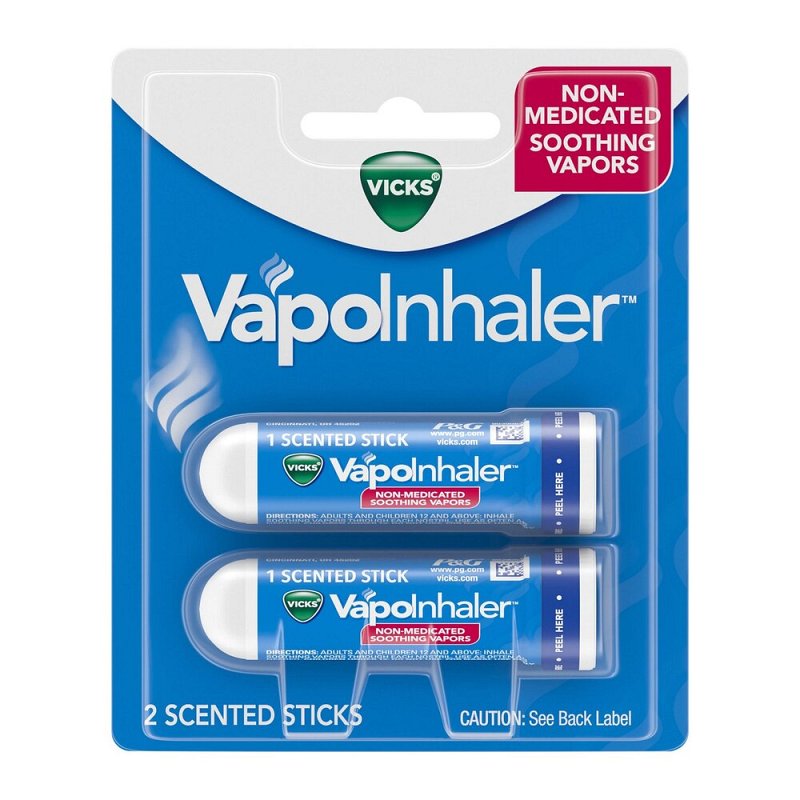 VICKS INHALER 0.5 ML 2CT CASE PK 6