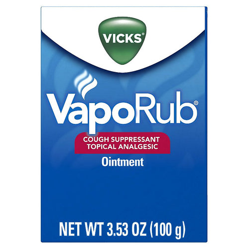 Vicks VapoRub Chest Rub Original, 3.53 oz/100GM JAR CASE PK 24