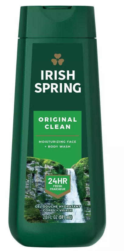 IRISH SPRING BW 20oz. ORIGINAL CASE PK 4