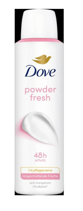 DOVE DEO SPRAY WOMAN POWDER FRESH 150 ML CASE PK 6