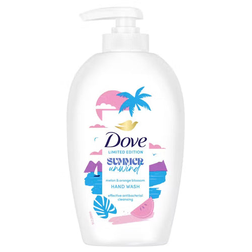 DOVE LIQUID HAND WASH  SUMME UNWIND W/PUMP 250 ML  CASE PACK OF 6