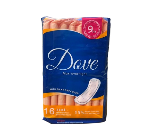 DOUE MAXI OVERNIGHT SIZE 4 16CT CASE PK 12