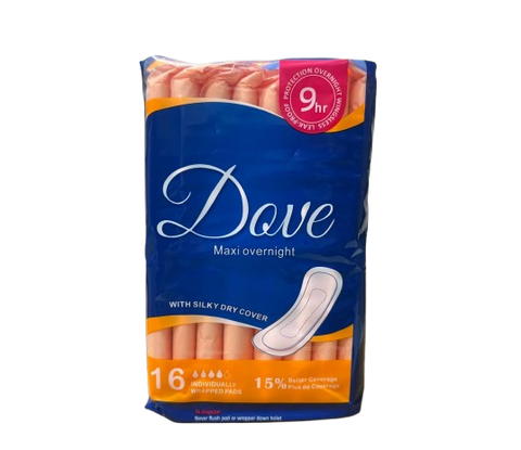 DOUE MAXI OVERNIGHT SIZE 4 16CT CASE PK 12