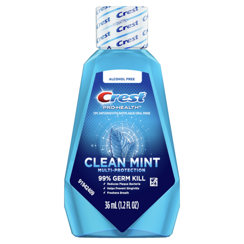 Crest Pro Health Multi Protection Clean Mint 36 mL (1.2 fl oz) CASE PK 48