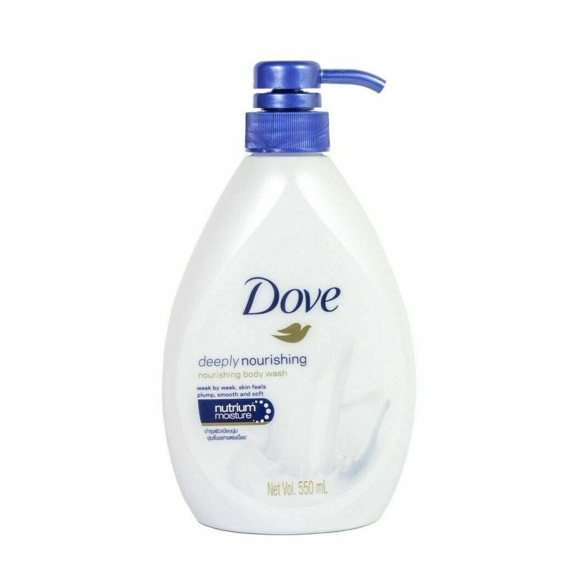 DOVE BODYWASH 550ML DEEP NOURSHING CASE PACK 12